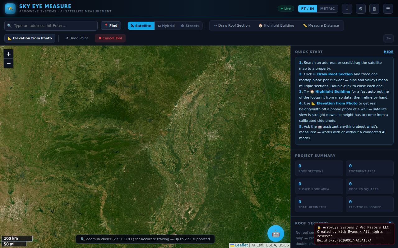 Sky Eye Measure screenshot